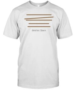 detroit lines t shirt