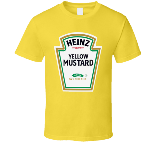 ketchup and mustard t shirts