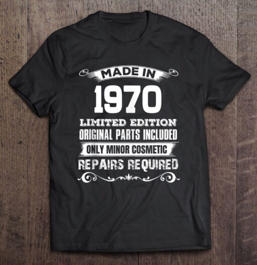 t shirts for 50 year olds