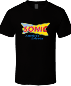 sonic fast food t shirt
