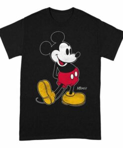 men's classic mickey mouse t shirt