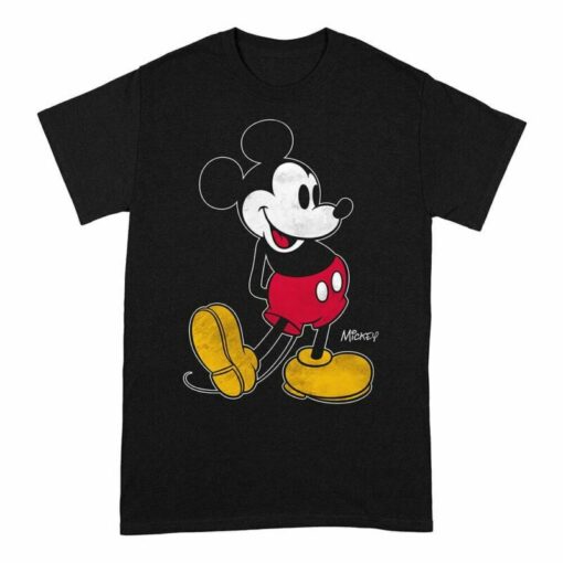 men's classic mickey mouse t shirt