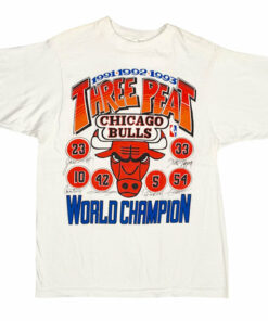 chicago bulls 3 peat shirt