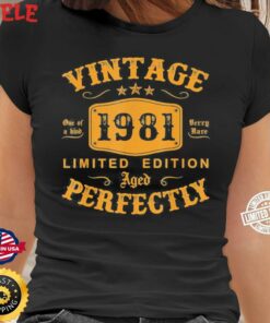 made in 1981 t shirt