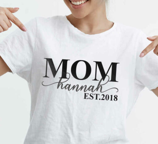 custom mother's day t shirt