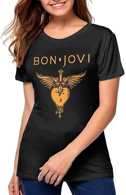 bon jovi women's t shirt