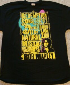 bob marley redemption song t shirt
