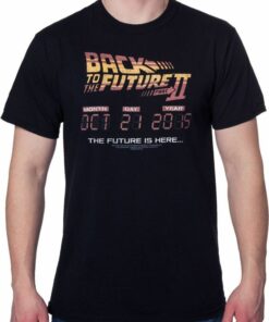 back to the future mens t shirt