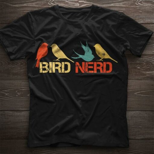 bird nerd t shirt