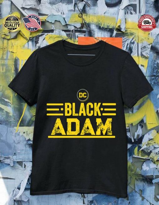 black adam t shirt