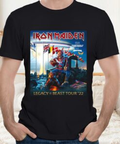 iron maiden t shirt tour