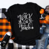 trick or teach t shirt