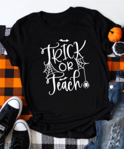 trick or teach t shirt