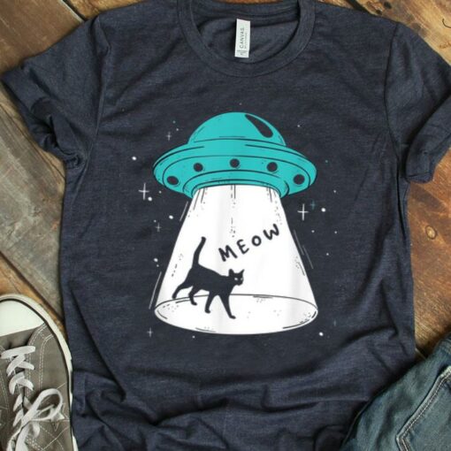 alien cat shirt