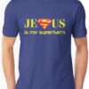 t shirt with jesus and superheroes