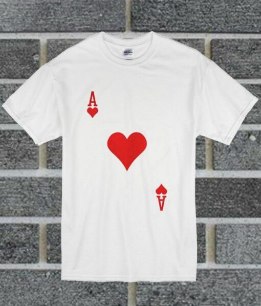 t shirts with playing cards