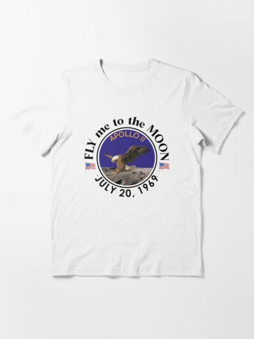 fly me to the moon t shirt 1969