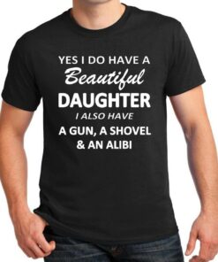 dad of daughters t shirt