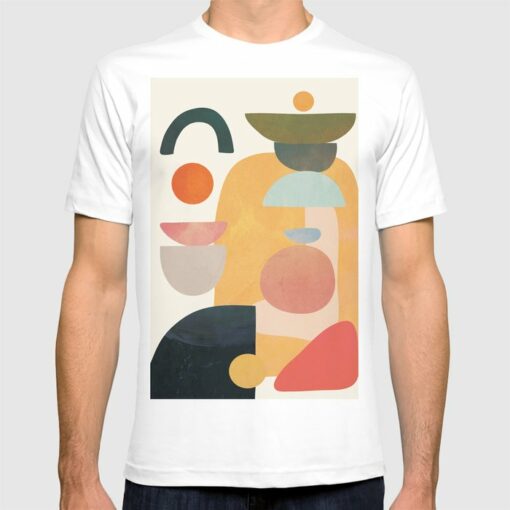 abstract art t shirts