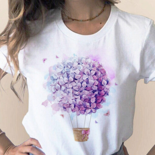 t shirts with flowers on them
