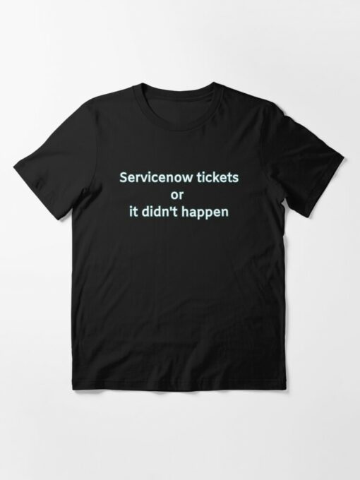 servicenow t shirt