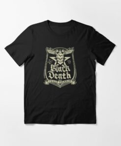 black death t shirt wkrp