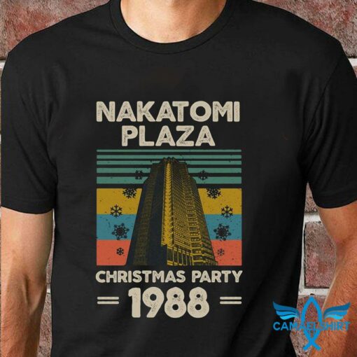 nakatomi plaza christmas party t shirt