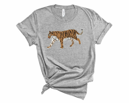 tiger graphic t shirt