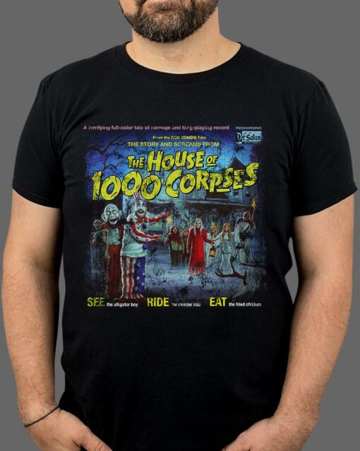 house of 1000 corpses tshirts