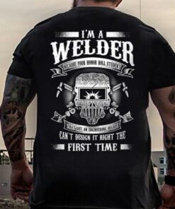 welder t shirt
