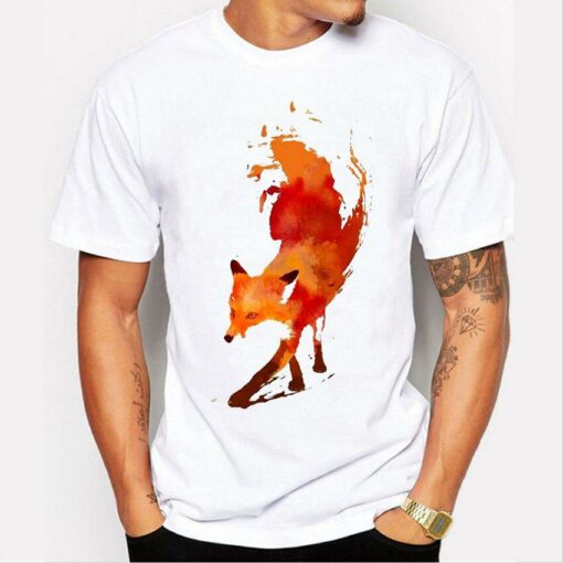 fox t shirts men's