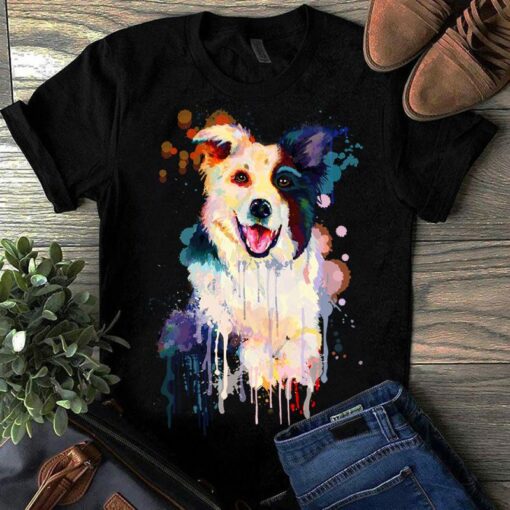 border collie t shirt