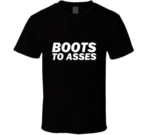boots to assess t shirt