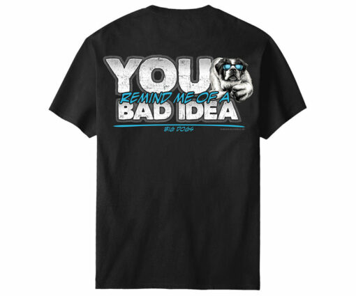 bad idea t shirts model