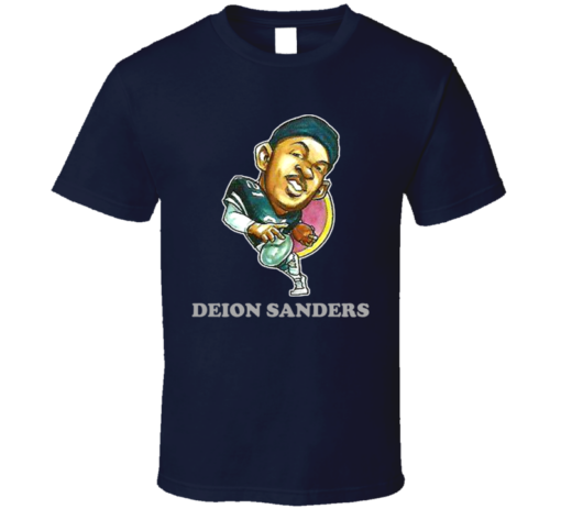 deion sanders t shirt vintage