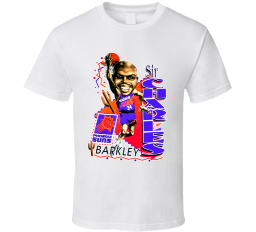 charles barkley vintage t shirt