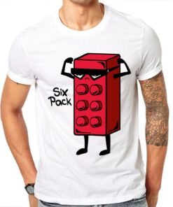 six pack t shirt design