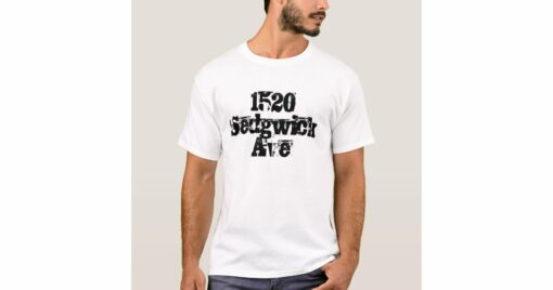 1520 sedgwick avenue t shirt