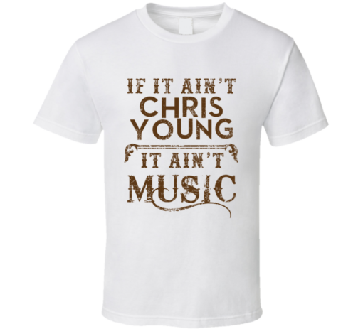 chris young concert shirts