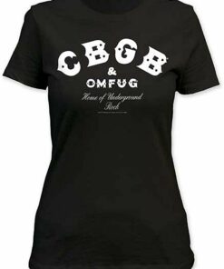 cbgb t shirt women's