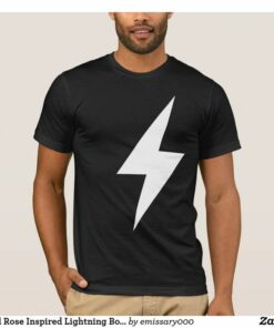 david rose lightning bolt shirt