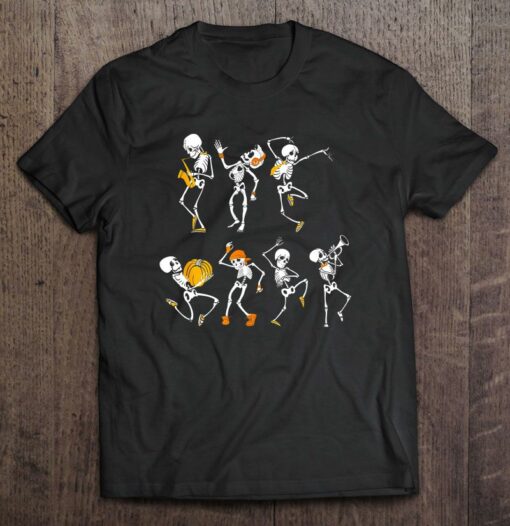 dancing skeleton tshirt