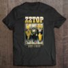 zz top tour t shirts