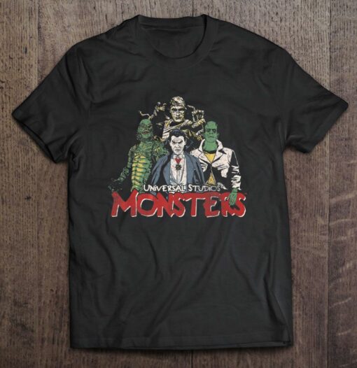 universal monsters t shirt