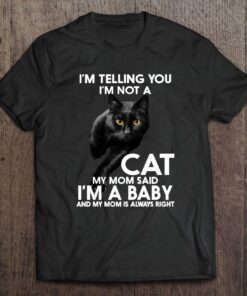 i'm not a cat t shirt