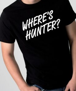 wheres hunter tshirt