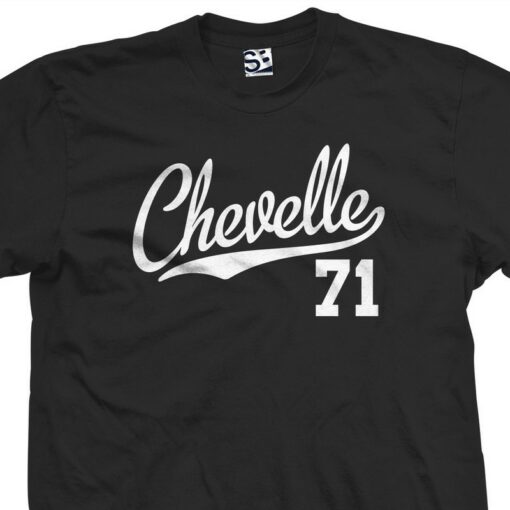 1971 chevelle t shirts
