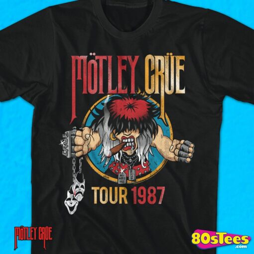 motley crue concert shirts