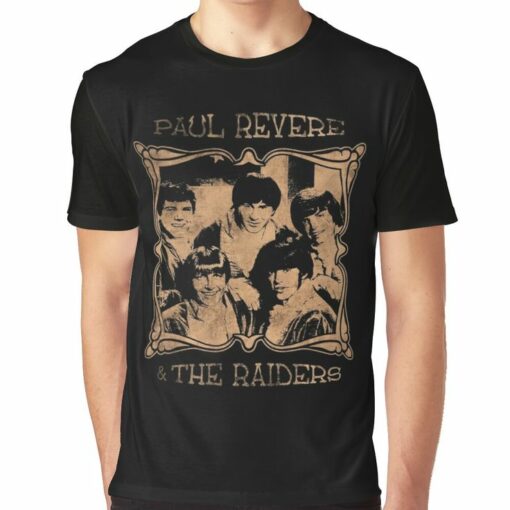 paul revere and the raiders t shirt