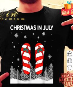 christmas in july ugly t shirt